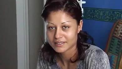 Кастинг у Вудманана для брюнетки из Сербии закончился жескачом с  помощником и тройными оборотоми: писька,попа,рот.