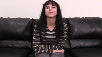 Бедную девку на кастинге до слёз выебли в жопу. А чего она ещё, шлюха, хотела?..